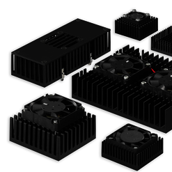 Kühlkörper und Lüfterkühler für Prozessoren